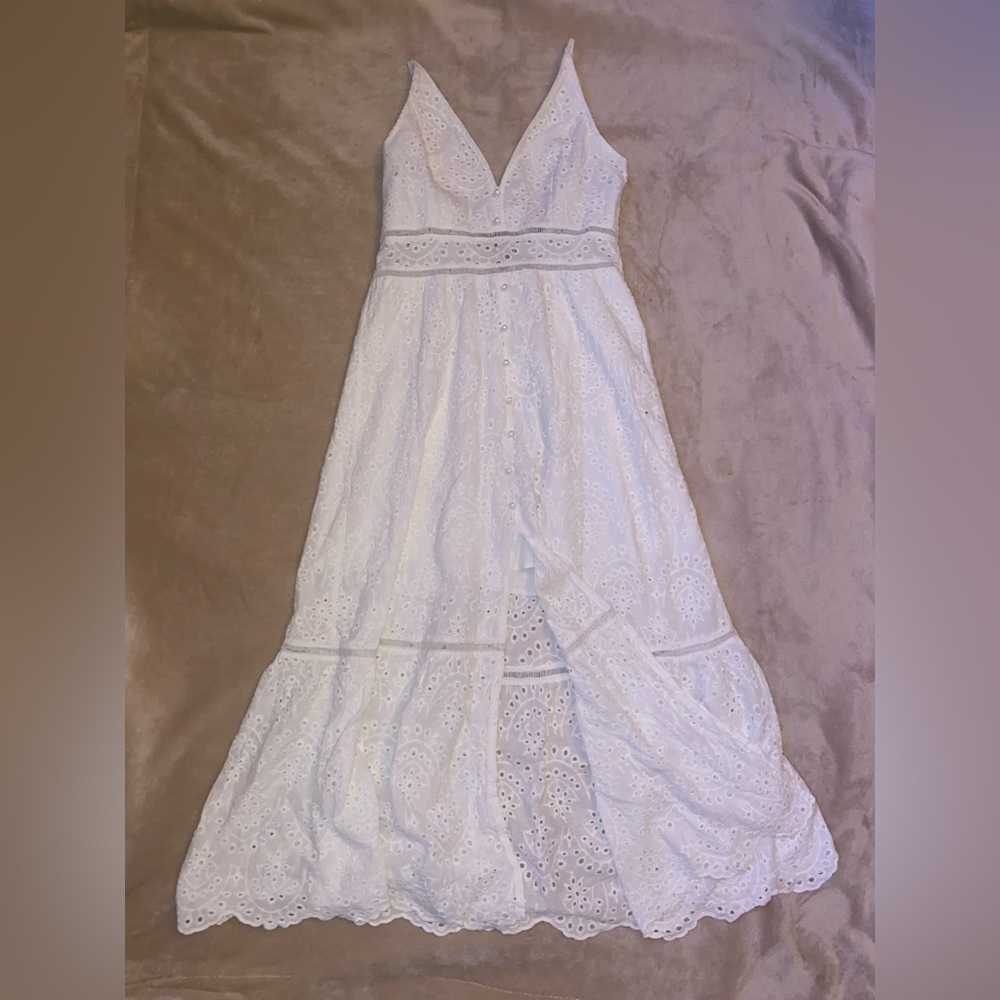 White summer dress